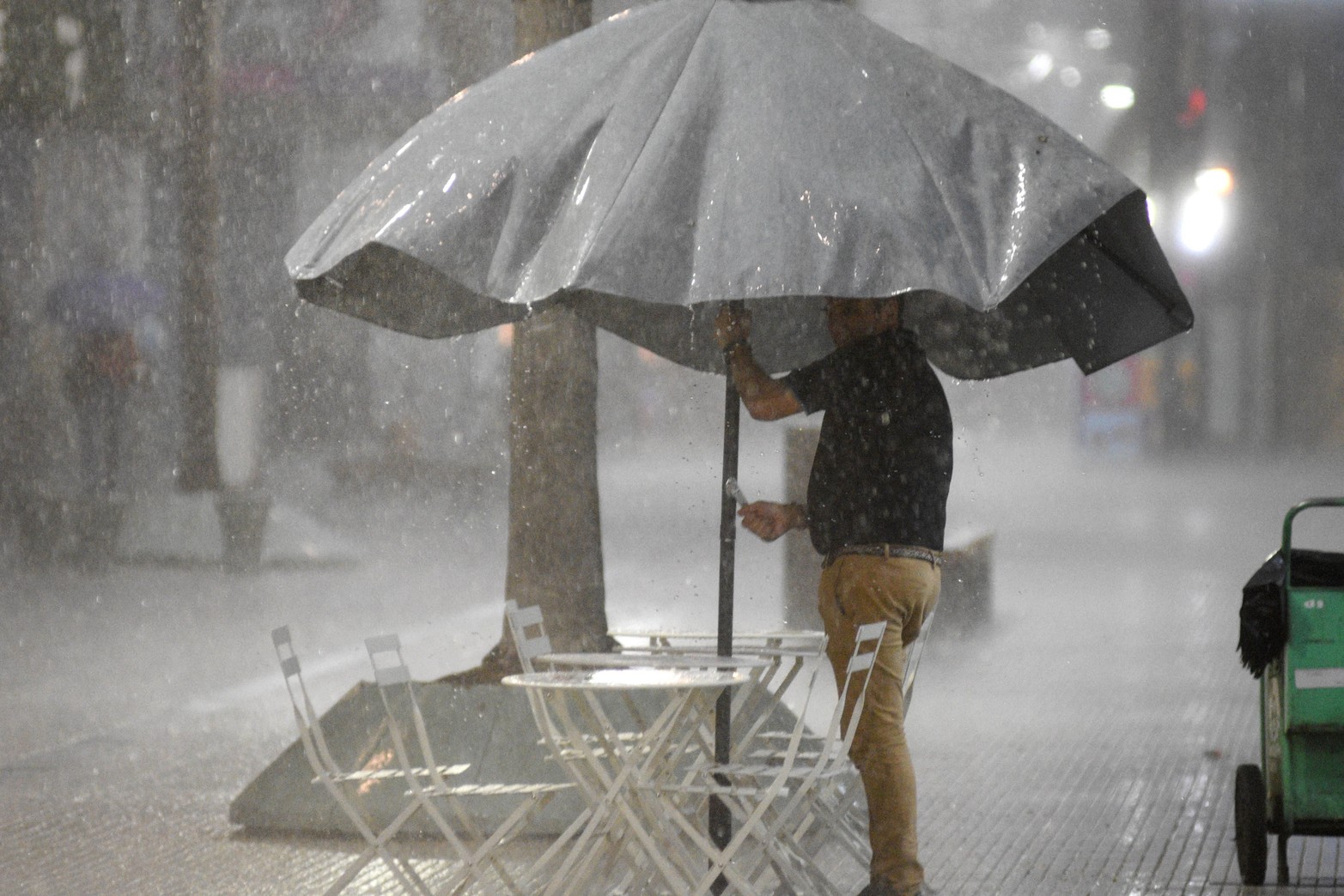 La red de estaciones meteorológicas santafesina registró los siguientes datos hasta las 05:00 horas del miércoles:(COBEM): 76,75 mm
