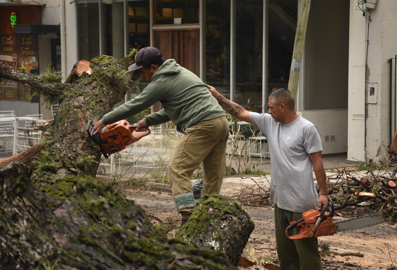 Las secuelas de la que dejó la tormenta
