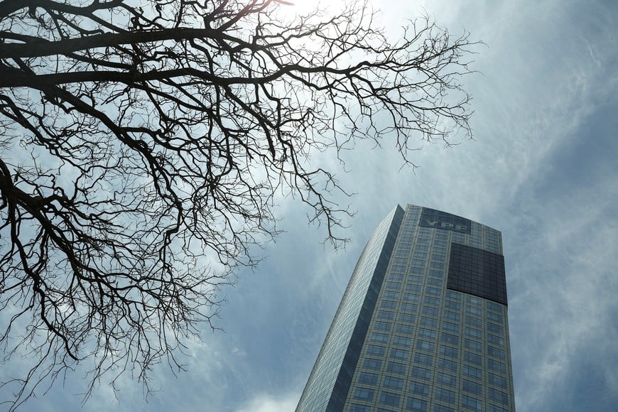 The headquarters of the Argentine oil company YPF is seen in Buenos Aires, Argentina November 21, 2023. REUTERS/Agustin Marcarian