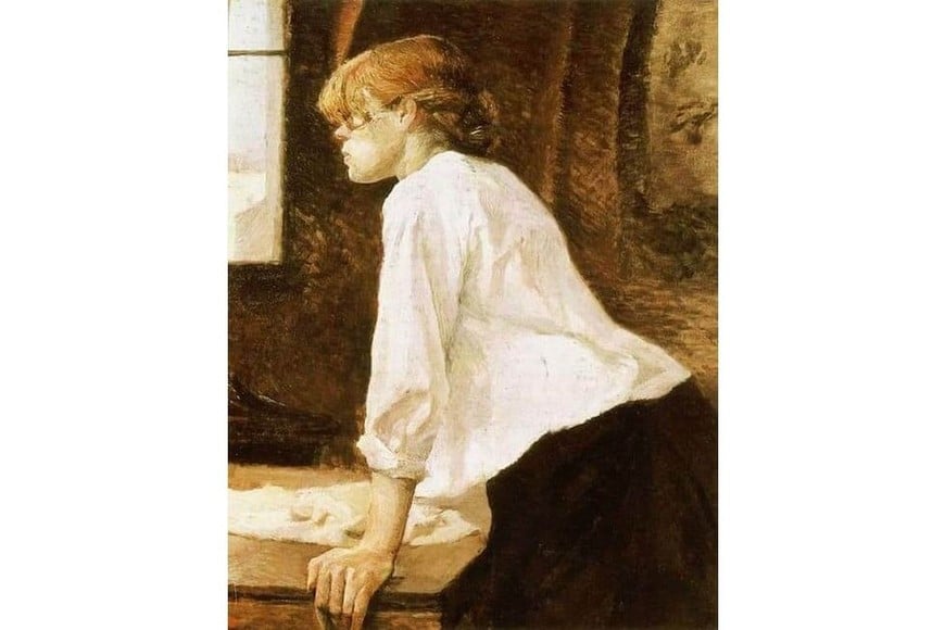 "The Laundress" de T. Lutrec. Foto: Colección privada