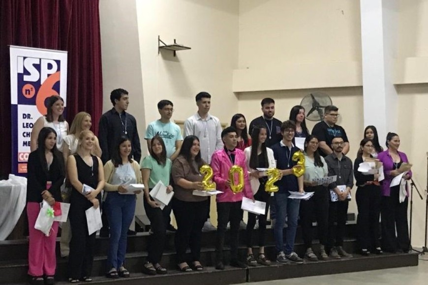 Los egresados en 2023.