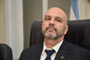 Claudio Brilloni, ministro de Seguridad de la provincia de Santa Fe. Crédito: Flavio Raina