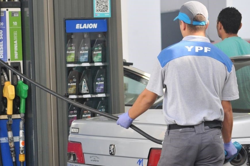 Fuerte suba de los combustibles.