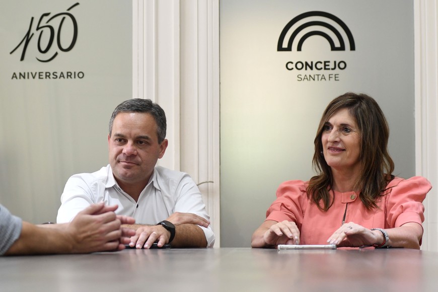 En la Zapata Gollán. “Chuchi” Molina y Leandro González dialogaron con El Litoral de todos los temas: la coyuntura y lo que se viene.