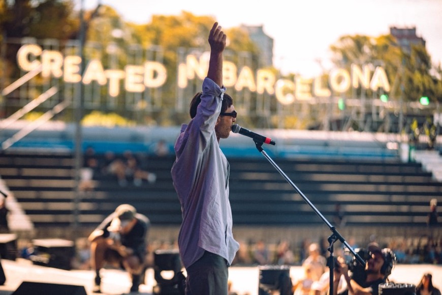 El stage Barcelona se ubicó a una caminata de distancia del escenario principal y sobre él también tocaron reconocidas bandas como Mi Amigo Invencible. Crédito:  Gentileza Franco Puente.