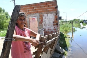 La inundación en La Vuelta del Paraguayo. Mauricio Garín.