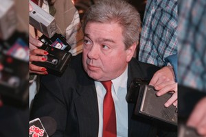 Horacio Usandizaga había asumido como intendente de Rosario en 1983 y fue reelecto en 1987. Ante el triunfo de Carlos Menem en 1989, tal como había anunciado, renunció.  Crédito: Amancio Alem/Archivo El Litoral