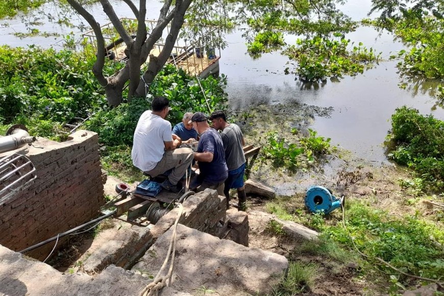 Se espera que a medida que avancen los trabajos el servicio se normalice. Crédito: Corresponsalía San Javier.