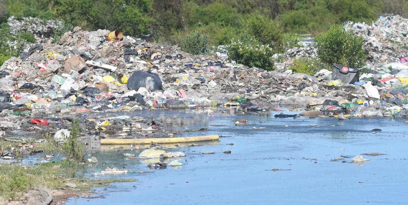 Basural flotante: preocupa el impacto social y la contaminación del agua