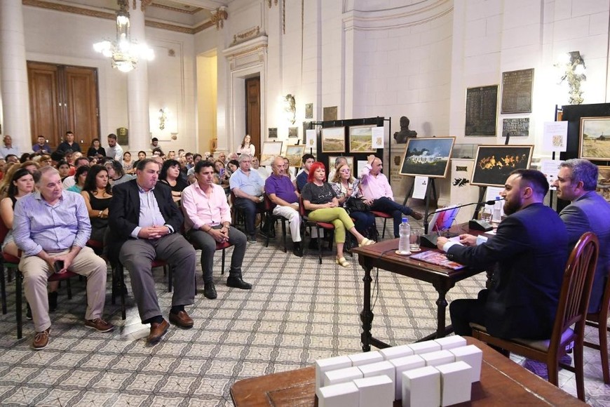 Los asistentes al evento. Crédito: Pablo Aguirre.