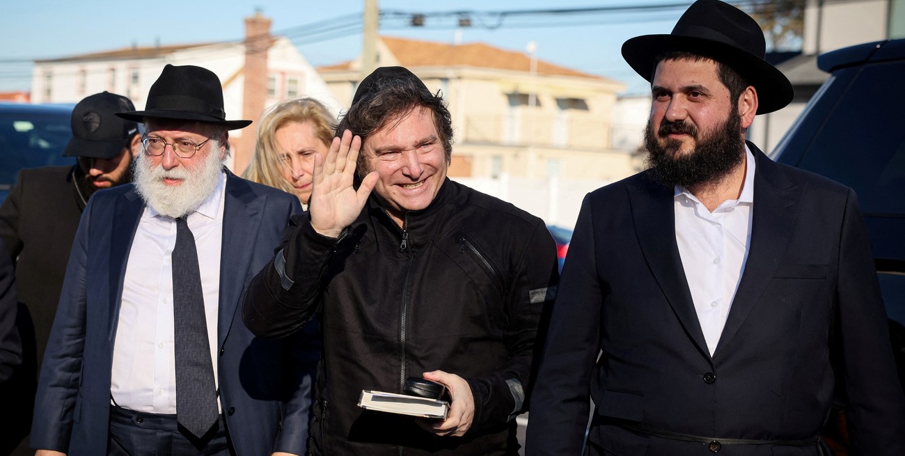 Javier Milei viaja a Miami a recibir una condecoración de la comunidad judía - El Litoral