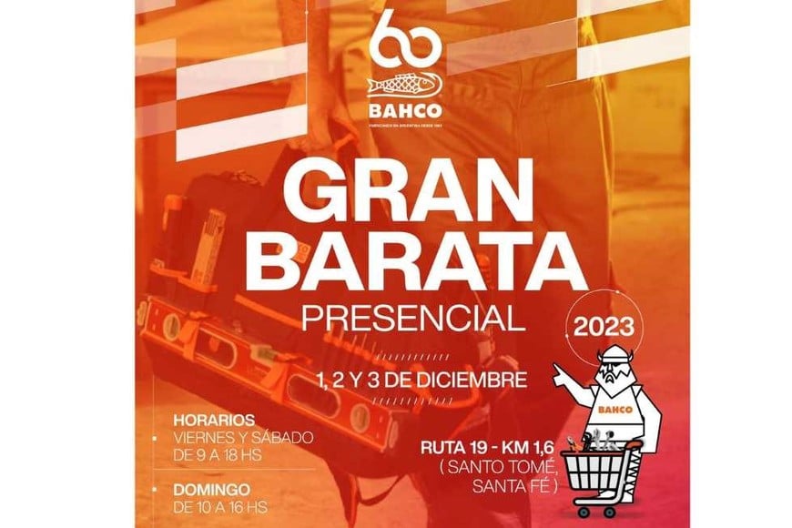 Llega la gran barata de Bahco.