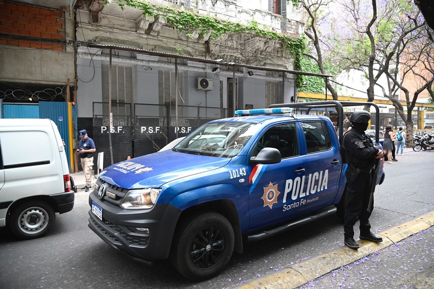 Operativo policial. Crédito: Marcelo Manera