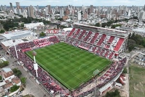 Una postal aérea del Club Atlético Unión, desde el drone de El Litoral.