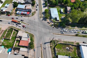 El registro gráfico es de enero de 2022. Y muestra esa complicada conexión vial. Fernando Nicola