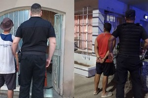 Dos de los delincuentes atrapados en distintos hechos tenían armas blancas. Crédito: El Litoral.