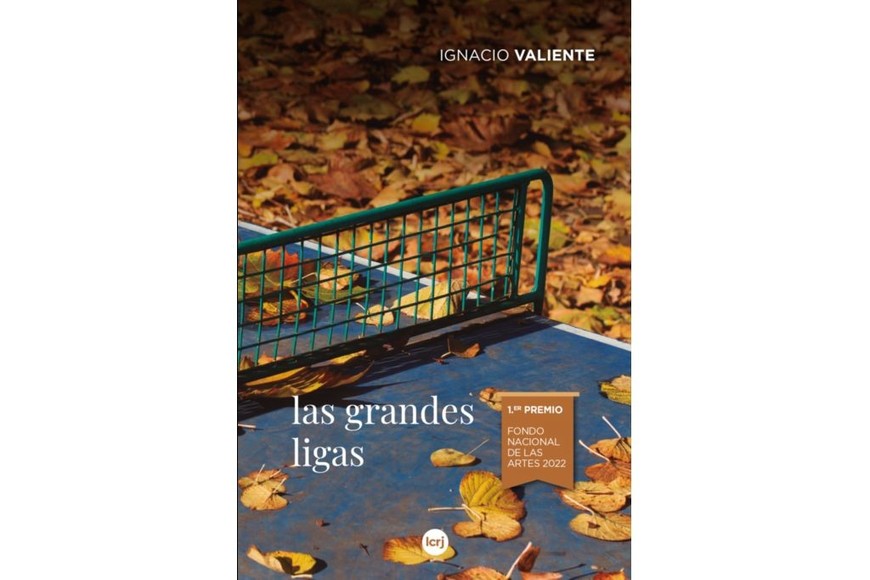Portada de "Las grandes ligas", primer libro de cuentos de Ignacio Valiente.