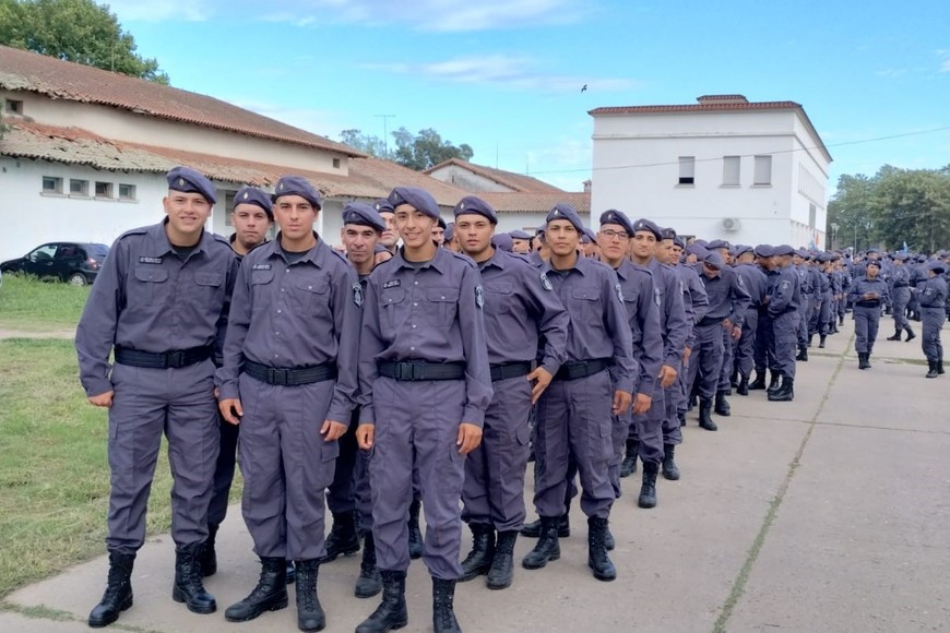El acto se desarrolló en la Escuela Penitenciaria Unidad 7. Crédito: Daniela Aranda - Fiama Rodríguez Suliani