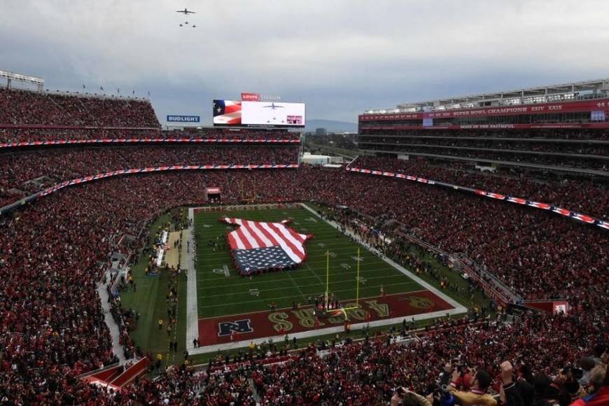 Levi's Stadium. Crédito: Yahoo Sports