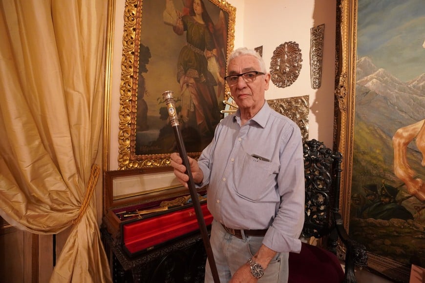 Juan Carlos Pallarols es un referente internacional de la orfebrería argentina.