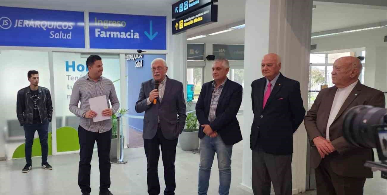 Jerárquicos abrirá una farmacia mutual en el aeropuerto de Sauce Viejo