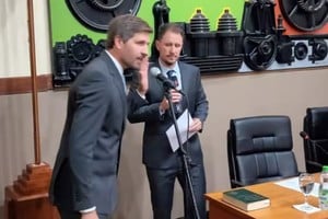 Meardi juró el lunes como concejal de Venado Tuerto.