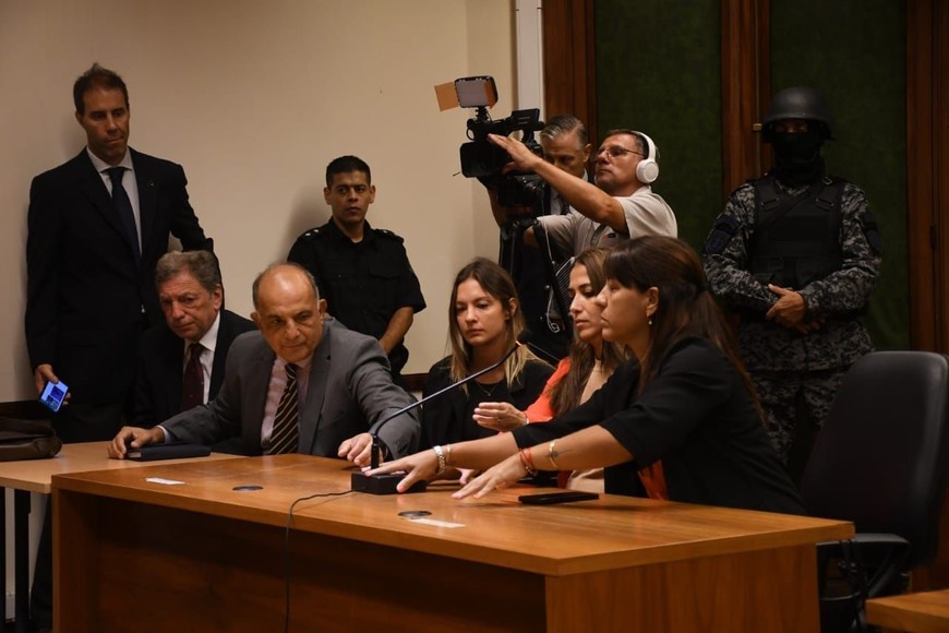 “Lo sostuvimos desde un primer momento, él entró a la casa, la golpeó salvajemente y la mató”, declaró la fiscal Alejandra Del Río Ayala. Crédito: Flavio Raina