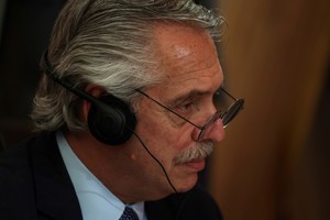 Alberto Fernández, ex presidente de la Nación. Crédito: Pilar Olivares/Reuters