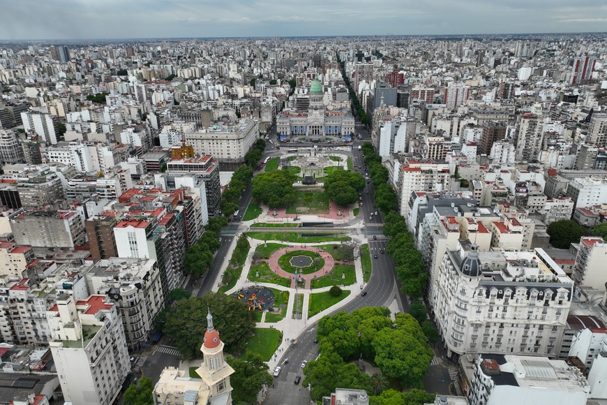 La zona céntrica de la Ciudad de Buenos Aires se verá afectada por los distintos actos. Crédito: Fernando Nicola