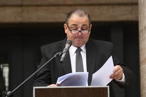 Ceremonia de asunción de Juan Pablo Poletti,  nuevo Intendente de la ciudad de Santa Fe