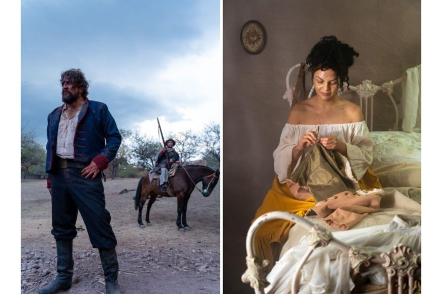 Imágenes de "La Pulpera", serie dirigida por Mauricio Minotti.