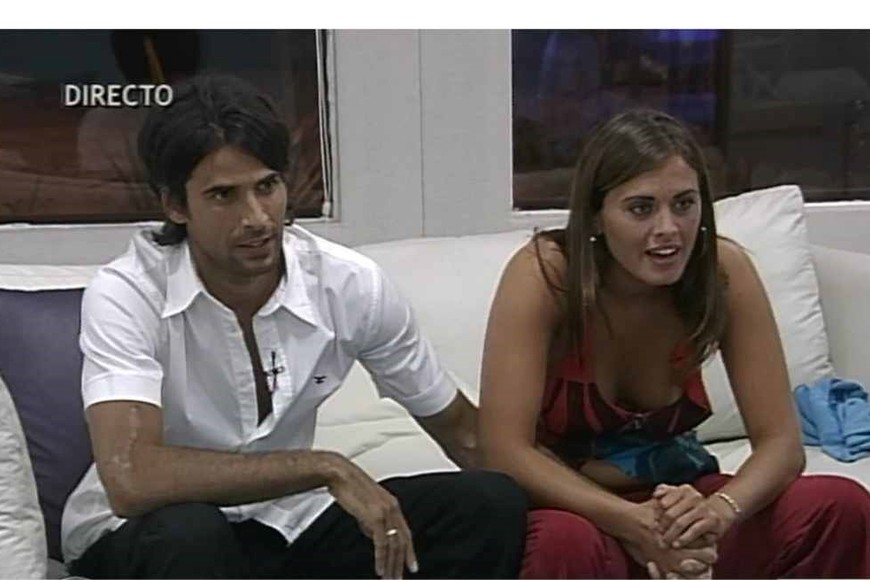 Roberto Parra junto a Silvina Luna.