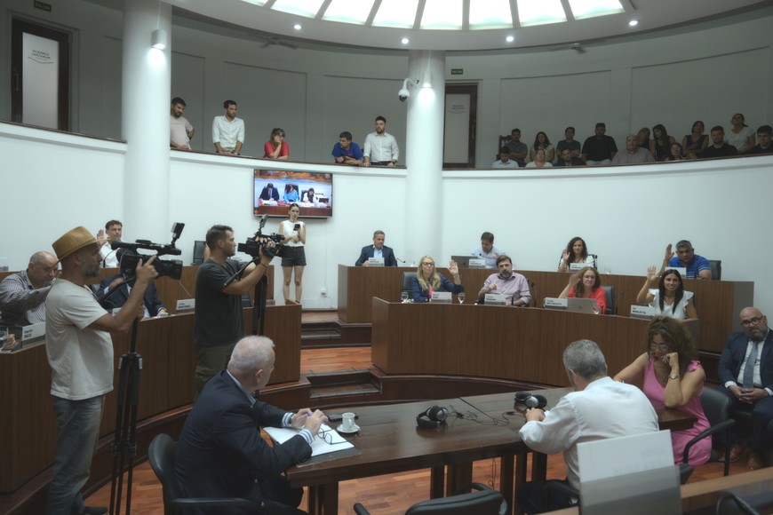 El Concejo sancionó por unanimidad la emergencia hídrica en la ciudad. Crédito: Luis Cetraro