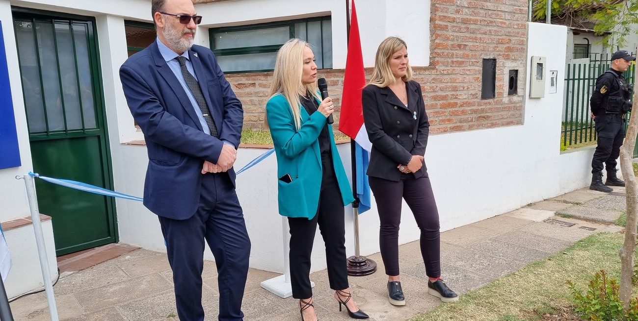 El 18 de octubre, el Dr. Nessier participó de la inauguración de la Unidad Fiscal de Helvecia, a cargo de la Fiscal General, Cecilia Vranicich. Crédito: Prensa MPA