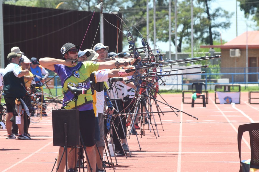 Fue muy buena la cantidad de tiradores que estuvieron presentes en Santa Fe. Créditos: Flavio Raina