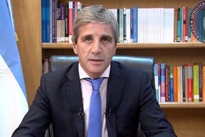 Ministro de Economía, Luis Caputo.