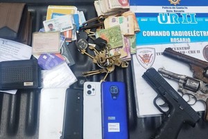 Elementos incautados.