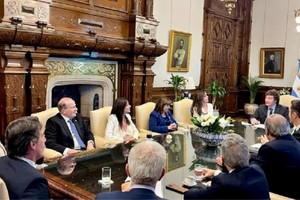 El presidente Javier Milei encabezó este jueves en la Casa de Gobierno la cuarta reunión de Gabinete nacional