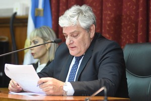 El juez Jorge Patrizi condenó a Tarragona y unificó la pena con una anterior, imponiéndole 3 años y 1 mes de prisión. Crédito: Archivo/Luis Cetraro.