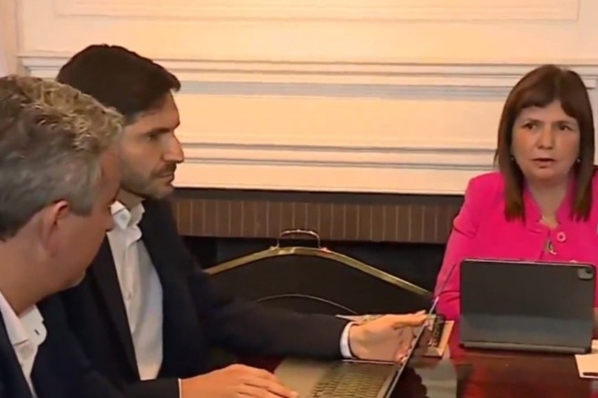 La semana pasada hubo una primera reunión entre Bullrich, Pullaro y Javkin.