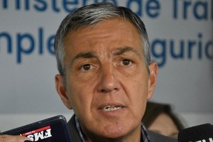 El ex ministro de Trabajo, Juan Manuel Pusineri, defendió los contratos del final de la gestión. Créditos: Pablo Aguirre