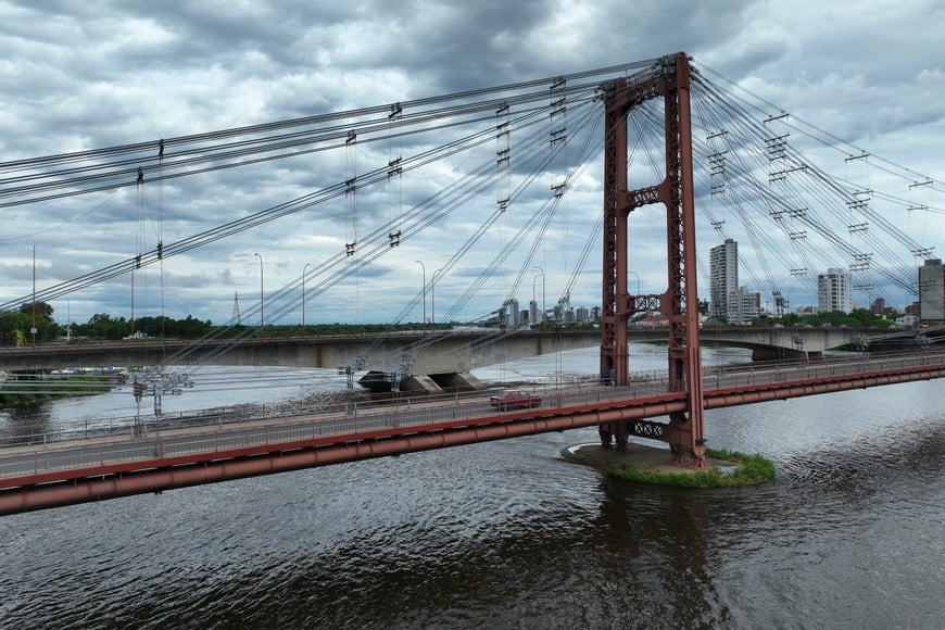 Las nubes predominan por estos días en la ciudad de Santa Fe y la región. Foto: Fernando Nicola