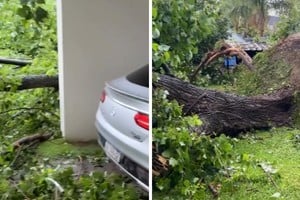 Marley mostró cuando abrió la puerta de su domicilio e impactó a sus seguidores