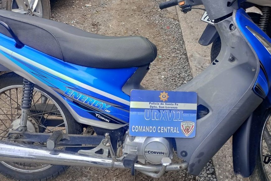Se buscaban motos robadas en distintos puntos del territorio provincial.