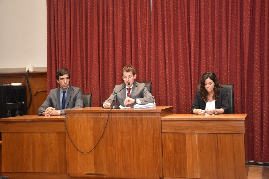 Fue unánime la resolución de los jueces Martín Torres, Lisandro Aguirre y Celeste Minniti. Crédito: Flavio Raina.