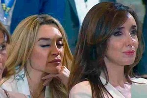 Qué hizo Fátima detrás de Villarruel. La imitadora aclaró el momento que se viralizó en redes sociales.