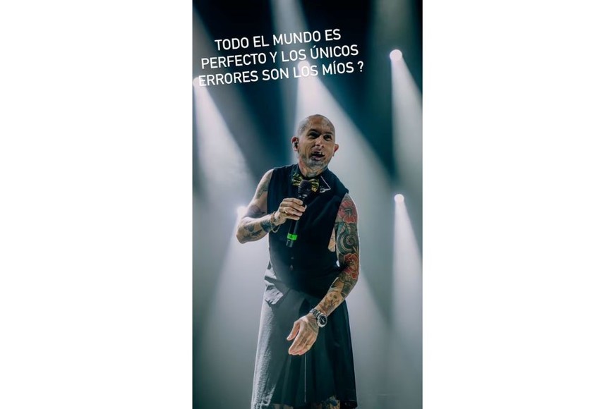 Las publicaciones las realizó desde el hospital, luego de la pelea callejera que protagonizó en Entre Ríos.