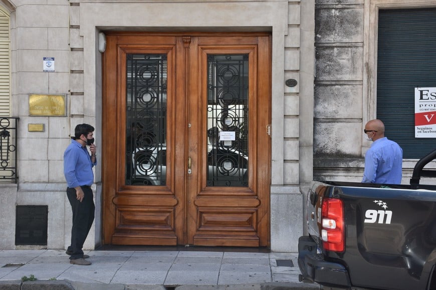 La causa estalló a la luz pública el 13 de noviembre de 2020, cuando se realizaron múltiples allanamientos, entre ellos el de la escribanía López. Crédito: Flavio Raina/Archivo
