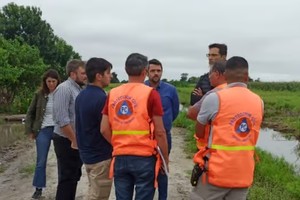 Braidot: "Agradezco la decisión del Gobernador Pullaro por la presencia de equipos técnicos en territorio".