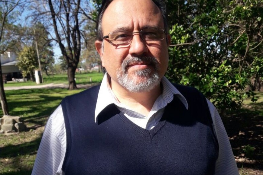 El Dr. Darío Montenegro, director del Protomédico de Recreo y vicepresidente de “Médicos del Mundo Argentina”.
